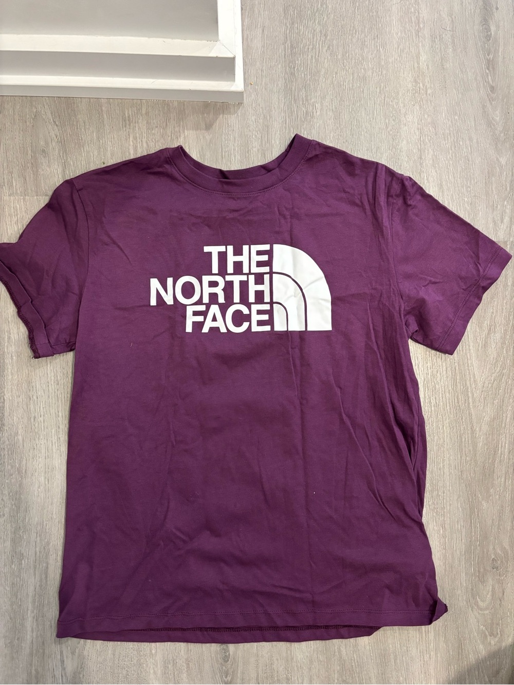 NEVER WORN The North Face Women’s Plum Short Sleeve Logo Tee